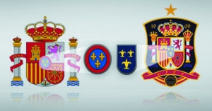 西班牙队服国徽印错多年 着法国元素衣战法国