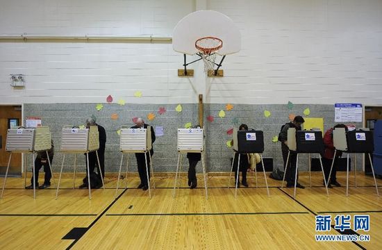 美国大选:芝加哥选民开始投票(图)