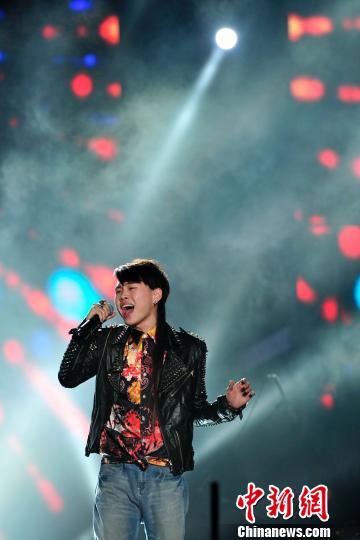 中国好声音演唱会海口唱响 high翻椰城夜晚