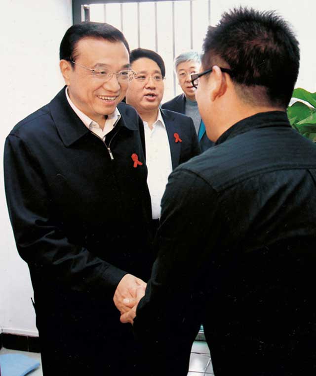 记中共中央政治局常委李克强