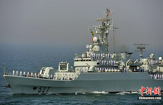 中国海军副参谋长:俄海军钦佩中方火炮射击技术