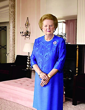 撒切尔夫人或病房度圣诞 在医院接受微创手术