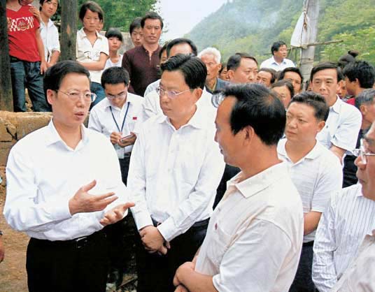 中共中央政治局常委张高丽